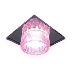 Светильник Ambrella light TN356 CH/PI хром/розовый GU5.3+3W (LED COLD) 95*95*45, фото7