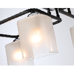Светильник Ambrella light TR303222/4 BK/CH/FR черный/хром/белый матовый E27*4 max 60W 530*290*220, фото6