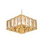 Светильник Ambrella light TR5149 GD/TI золото/янтарь E14/6 max 40W 500*500*1000, фото4