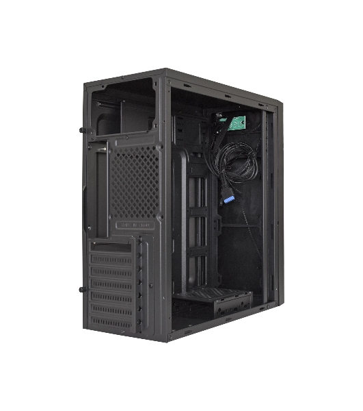 Компьютерный корпус Miditower ExeGate XP-333U Black, ATX, (без БП), 1*USB/2*USB 3.0, Audio