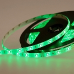 Лента светодиодная силикон, 8 мм, IP65, SMD 2835, 60 LED/m, 12 V, цвет свечения зеленый, фото 1