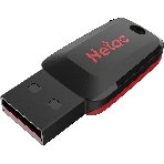 Флешка USB R/W Netac 128Gb U197 NT03U197N-128G-20BK USB 2.0 черный/красный, фото3