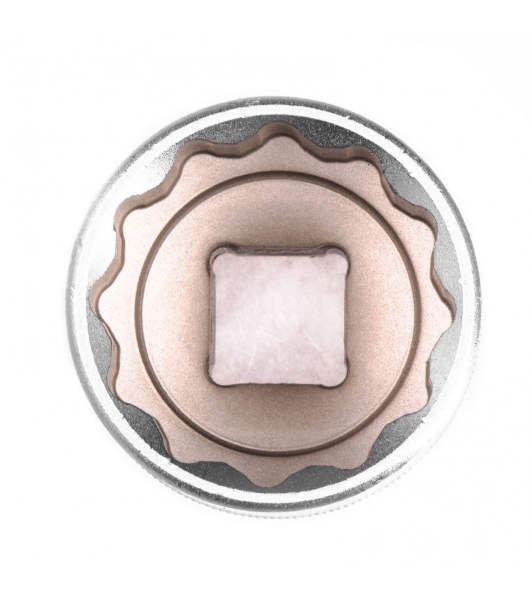 Головка торцевая, 32 мм, 12-гранная, CrV, 1/2', хромированная Stels