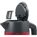Электрочайник Bosch TWK4P434 красный, 1.7 л, 2400 Вт, скрытый нагревательный элемент, фото18