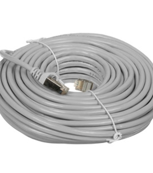 Патч-корд UTP Cablexpert PP6U-20M cat.6, 20 м, литой, многожильный, серый