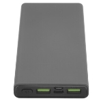 Портативный аккумулятор OLMIO QR-10, 10000mAh, 22.5W, QuickCharge3.0/PowerDelivery, LCD, серый, фото7