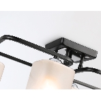 Светильник Ambrella light TR303222/4 BK/CH/FR черный/хром/белый матовый E27*4 max 60W 530*290*220, фото5