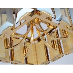 Светильник Ambrella light TR5149 GD/TI золото/янтарь E14/6 max 40W 500*500*1000, фото3