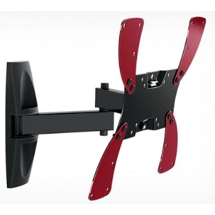 Кронштейн для телевизора Holder LCDS-5046 черный, 22'-42' макс. 30 кг, настенный, поворот и наклон