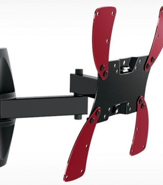 Кронштейн для телевизора Holder LCDS-5046 черный, 22'-42' макс. 30 кг, настенный, поворот и наклон