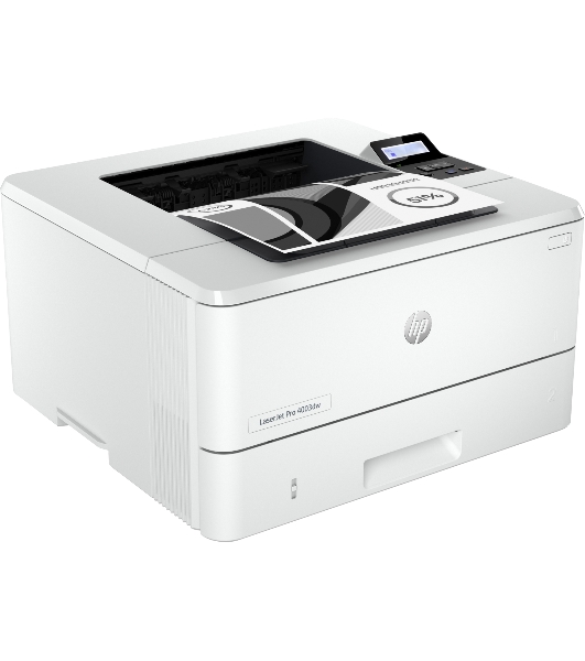 Принтер лазерный HP LaserJet Pro M4003dw (2Z610A), A4, ч/б, до 40 стр/мин., 1200 x 1200 dpi, USB, RJ-45, Wi-Fi, Air Print, Mopria