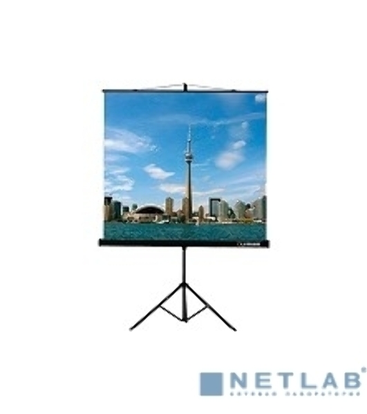 Экран на треноге Lumien 200x200 см Eco View LEV-100103 1:1 напольный рулонный