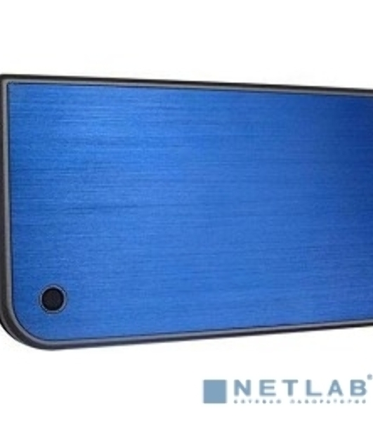 Внешний корпус для HDD/SSD AgeStar 3UB2A14 SATA II пластик/алюминий синий 2.5'