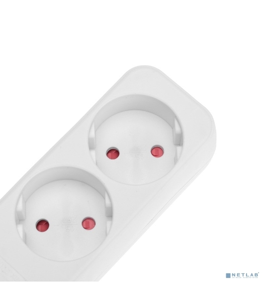 Удлинитель Rexant STANDARD 3 гнезда, 5 м, 2х1,0мм², б/з, белый