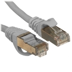 Патч-корд UTP Cablexpert PP6U-20M cat.6, 20 м, литой, многожильный, серый, фото3