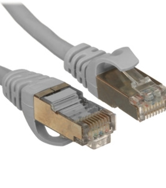Патч-корд UTP Cablexpert PP6U-20M cat.6, 20 м, литой, многожильный, серый