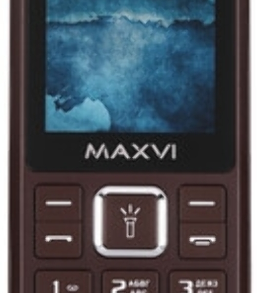 Мобильный телефон Maxvi K21 шоколадный