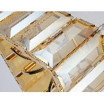 Светильник Ambrella light TR5149 GD/TI золото/янтарь E14/6 max 40W 500*500*1000, фото 1