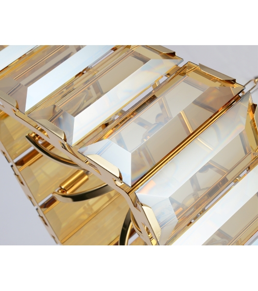 Светильник Ambrella light TR5149 GD/TI золото/янтарь E14/6 max 40W 500*500*1000