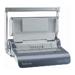Переплетчик Fellowes Quasar+ (FS-56277) A4/перф.22л.сшив/макс.500л./пластик.пруж. (6-51мм), фото 1