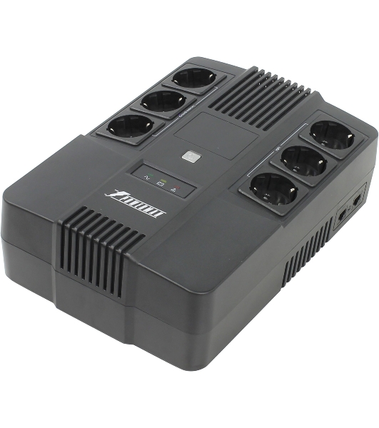Источник бесперебойного питания Powerman BRICK 600 черный