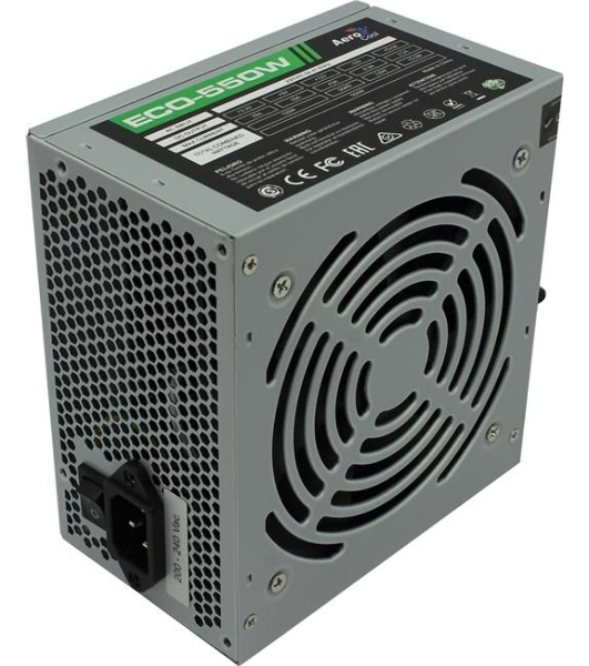 Блок питания Aerocool/Formula ECO-550W, 550Вт 120мм, серый