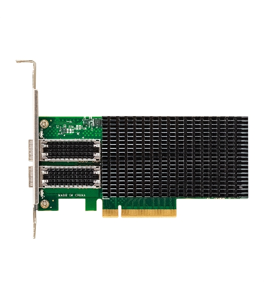 Сетевой адаптер ExeGate EXE-MCX4-2SFP28 (PCI-E x8 v.3, порты 2x SFP28, Dual 25/10/1Gb/s, RDMA NIC Chipset Mellanox ConnectX-4)