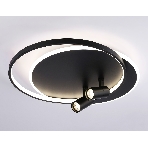 Светильник Ambrella light FL51393/1+2 BK черный 3000K-6400K 65W 560*480*120 (ПДУ РАДИО 2.4G), фото11