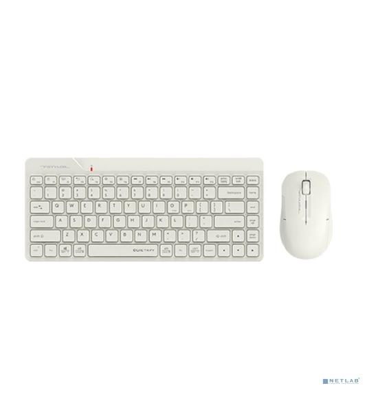 Комплект клавиатура+мышь A4Tech FStyler FG2200 Air2 беспроводной, USB, 1200 DPI, бежевый