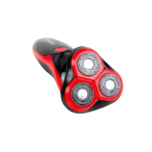 Электробритва Centek CT-2168 (красный) ротор 3D, влажное бритье, 3 плав.головки, 2-ные лезвия, до 50 мин раб