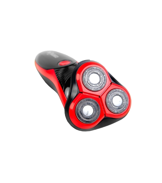 Электробритва Centek CT-2168 (красный) ротор 3D, влажное бритье, 3 плав.головки, 2-ные лезвия, до 50 мин раб