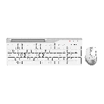 Комплект клавиатура+мышь A4Tech FStyler FB2535C беспроводной, USB + Bluetooth, 2000 DPI, белый, фото33