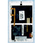 Модуль (матрица + тачскрин) для Acer Iconia One 7 B1-740 черный с рамкой, фото 1