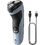 Электробритва роторная Philips X3003/00 реж.эл.:3 питан.:аккум. голубой/черный, фото6