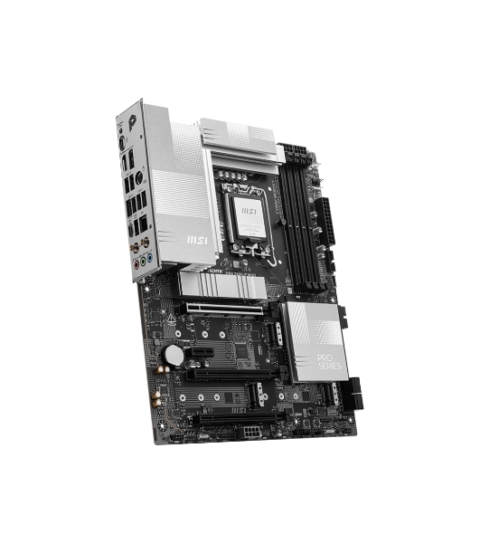 Материнская плата MSI PRO Z890-P WIFI, LGA 1851, Intel Z890, 4xDDR5, 4xSATA, 4xM.2, 1xPCIe 5.0 x16, 2xPCIe 4.0 x4, 1xPCIe 3.0 x1, 1xHDMI, 1xDP, 1xUSB-C Thunderbolt 4, 1xUSB-C 3.2 Gen 2, 1x 5Gb LAN, 2xUSB-A 3.2 Gen 1, 1xUSB-A 3.2 Gen 2, 4xUSB-A 2.0, 3x3.5 мм, 7.1, ATX