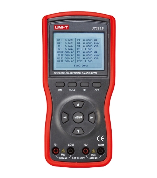 Токоизмерительные клещи UNI-T UT265B двухфазный вольтметр
