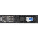 Вертикальный блок розеток с автоматом защиты ExeGate ServerPro PDU-V241 Al-24S-T-1P (19', 1U, Алюминий, 24 Schuko, клеммная колодка, 16A, автомат защиты, черный, RTL), фото6