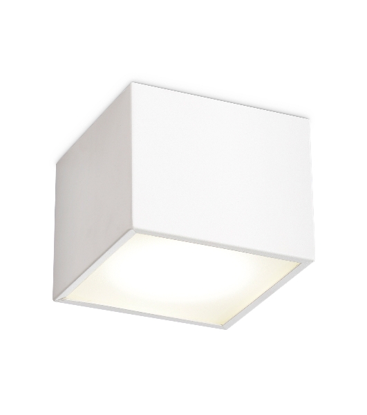Светильник Ambrella light TN6530 WH белый IP44 GX53 100*100*80