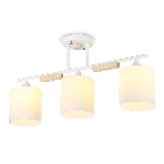 Светильник Ambrella light TR9546/3 WH/FR белый/белый матовый E27/3 max 40W 595*115*280, фото 1