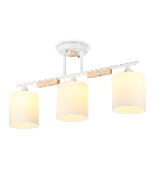 Светильник Ambrella light TR9546/3 WH/FR белый/белый матовый E27/3 max 40W 595*115*280