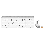 Комплект клавиатура+мышь A4Tech FStyler FB2535C беспроводной, USB + Bluetooth, 2000 DPI, белый, фото32