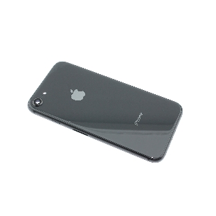 Задняя крышка (корпус) в сборе с рамкой для Apple iPhone 8 черный