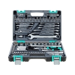 Набор инструментов Stels 14105, 1/2'' 1/4'' CrV пластиковый кейс  82 предм., фото4