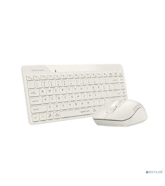 Комплект клавиатура+мышь A4Tech FStyler FG2200 Air2 беспроводной, USB, 1200 DPI, бежевый