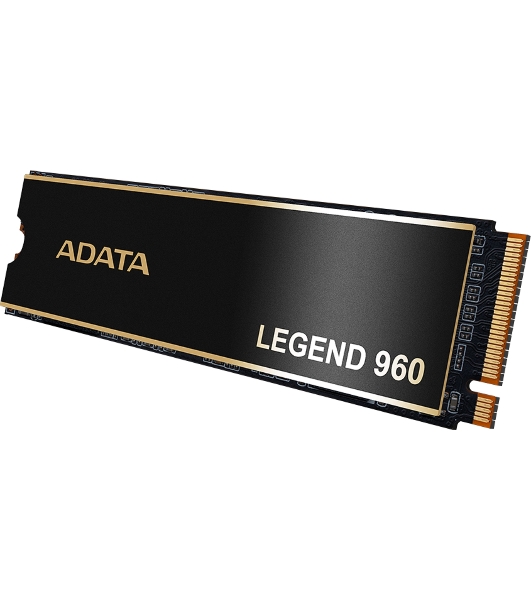 Накопитель SSD ADATA LEGEND 960, 2Tb, PCIe 4.0 x4, M.2 2280, NVMe, R/W 7400/6800, с радиатором