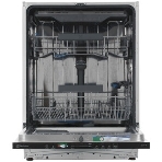 Встраиваемая полногабаритная посудомоечная машина Electrolux KEGB9420W, загрузка на 15 комплектов посуды, сенсорное управление, 8 программ, 59.6x55x82 см, черный , сушка: с открыванием дверцы/с теплообменником, индикация на полу: проекция диспле, фото4
