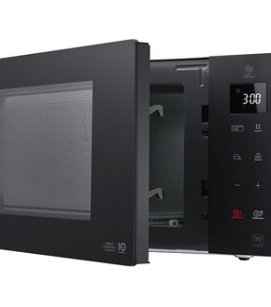 Микроволновая печь LG MB63W35GIB черный, 23 л, 1000 Вт, переключатели - сенсор