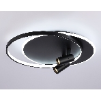 Светильник Ambrella light FL51393/1+2 BK черный 3000K-6400K 65W 560*480*120 (ПДУ РАДИО 2.4G), фото8