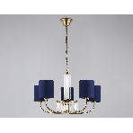 Люстра Ambrella light LH71271/5 BS/DB латунь/темно синий E14/5 max 40W D650*840, фото4