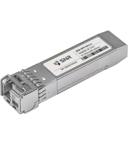 Модуль SNR SFP+ WDM, дальность до 3км (5dB), 1270нм